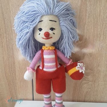 Amigurumi Neşeli Palyaço